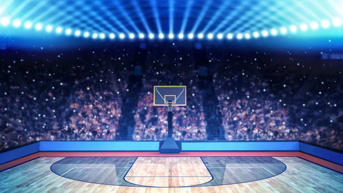 Basketball Multi Sports Grand Arena Collage Stock Photo 1929063476